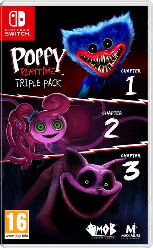 NINTENDO SWITCH POPPY PLAYTIME TRIPLE PACK