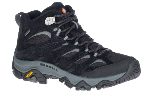 נעלי טיולים לנשים MOAB 3 MID GTX שחור/אפור - Merrell