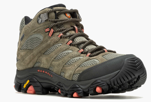 נעלי טיולים לנשים MOAB 3 MID GTX זית - Merrell