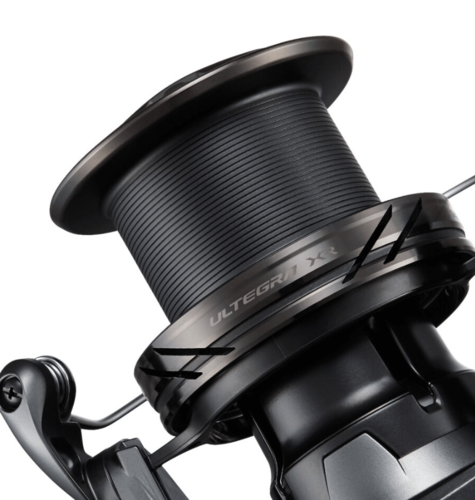 רולר דייג שימאנו אולטגרה Shimano Ultegra XR 14000 XTD שחור מט לדייג קרפיונים מקצועי תמונה חזית