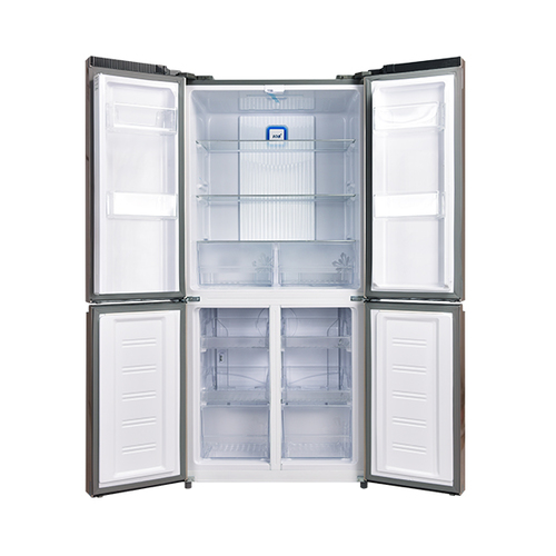 מקרר 4 דלתות 427 ליטר זכוכית שחורה KONKA דגם KRF-431WPB