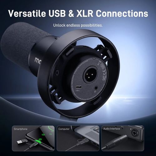 מיקרופון דינמי Maono PD300X USB/XLR