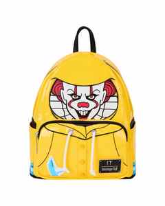 תיק לאונג' פליי - תיק גב מיני "זה" מעיל גשם - IT raincoat cosplay mini BackPack Loungefly