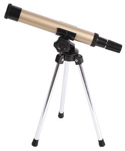 טלסקופ מתכת Junior לילדים מגדיל 30X עם חצובה
