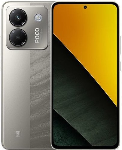 טלפון סלולרי Xiaomi Poco M7 Pro 5G 8GB+256GB - צבע כסוף