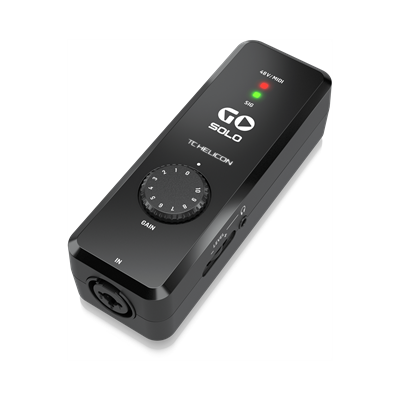 כרטיס קול נייד TC-Helicon Go Solo