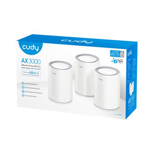  CUDY M3000 1-Pack M3000(3-Pack) -IL-V2.0 