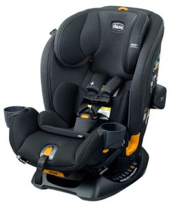 כיסא בטיחות משולב בוסטר וואן פיט OneFit LX רב שלבי מלידה ועד גיל 10 בדי קלירטקס - שחור Iboney