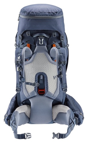 תרמיל מסע לדרום אמריקה דוייטר - Deuter Aircontact X 70+15 כחול