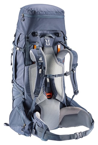 תרמיל מסע לדרום אמריקה דוייטר - Deuter Aircontact X 70+15 כחול
