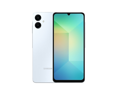 טלפון סלולרי Samsung Galaxy A06 64/4GB, צבע , תכלת, שנה אחריות
