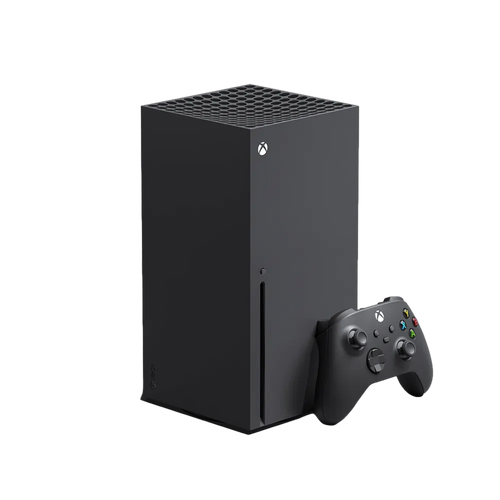 באנדל Xbox Series X בנפח 1TB NVME SSD + בקר לבן + אוזניות אקס בוקס בצבע שחור + תחנת טעינה לשלטים