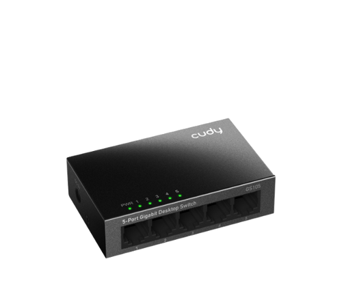 מתג לא מנוהל Cudy GS105 5-Port Gigabit 10/100/1000Mbps Unmanaged Switch