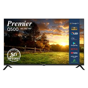 טלויזיה חכמה Premier 50"  Smart 4K Qled 50Q500