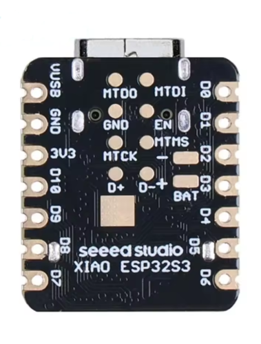 מודול Seeed Studio XIAO ESP32S3-Sense עם מצלמה ומיקרופון ואנטנה