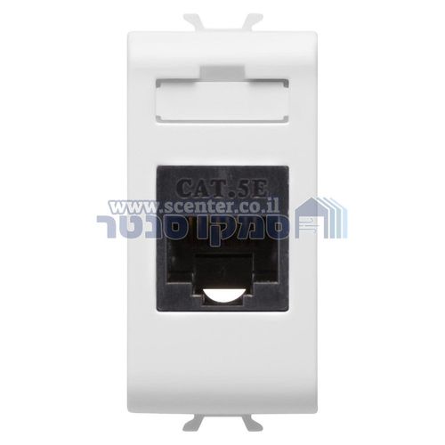 שקע את'רנט 1 מודול Gewiss Chorus RJ45
