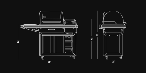  מעשנת בשר וגריל דגם טימברליין L – Traeger 