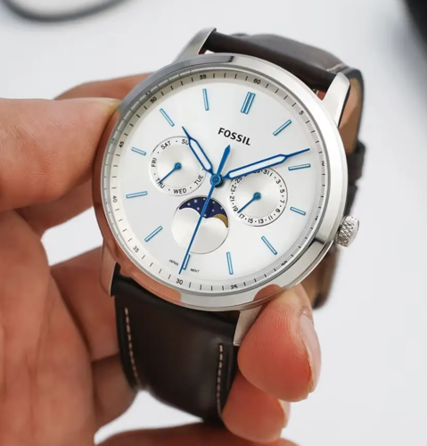 FOSSIL FS5905 MOONPHASE תצוגת הירח גברים 