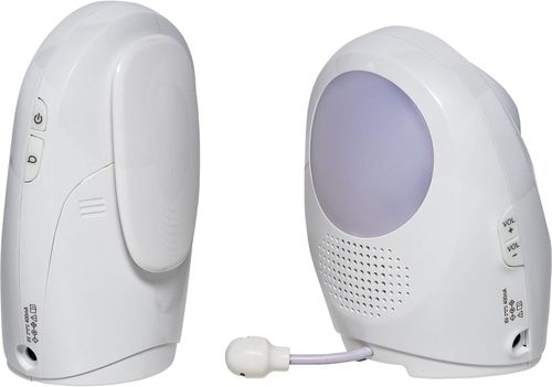 אינטרקום דו-כיווני לתינוק DM1212 בטכנולוגיית DECT 6.0 לצליל נקי עם מקרן תקרה מנגן ומד טמפרטורה