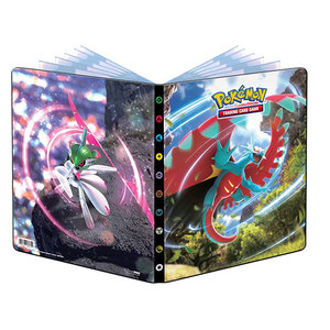 אלבום לקלפי פוקימון 9*9 Ultra Pro Pokemon Supplies - 9 Pocket Portfolio - ROARING MOON & IRON VALIANT (Holds 252 Cards)