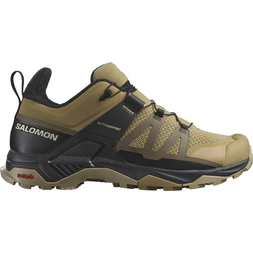 נעלי הרים לגברים X ULTRA 4 בצבע ירוק\שחור מבית Salomon