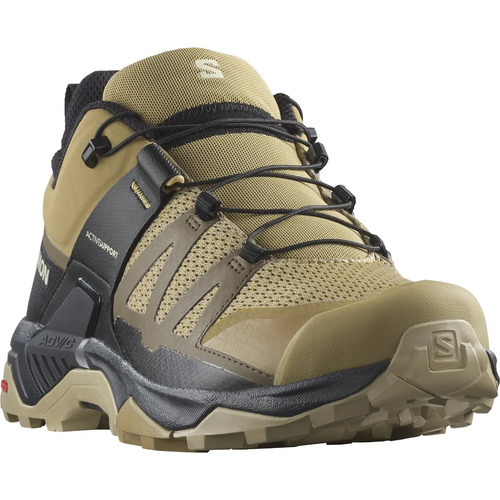 נעלי הרים לגברים X ULTRA 4 בצבע ירוק\שחור מבית Salomon