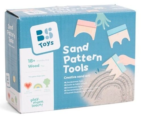 3 כלי יצירה בדוגמאות בחול Sand Pattern Tools – קסם של דוגמאות בטבע