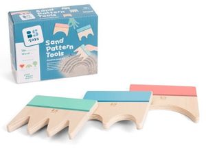 3 כלי יצירה בדוגמאות בחול Sand Pattern Tools – קסם של דוגמאות בטבע