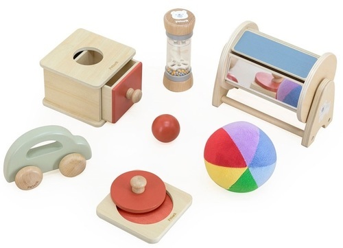 מארז 6 צעצועי עץ Grow with me box ויגה