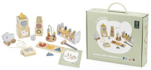 מארז 6 צעצועי עץ Grow with me box ויגה