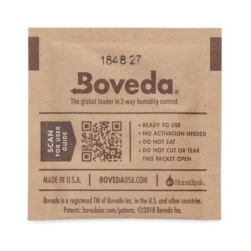שקית לחות קטנה %Boveda 72 ארוז בצלופן