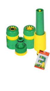 סט 4 מחברים לצינור גינה SMITH 151014-010 1/2 אינץ׳ | כולל זרנוק