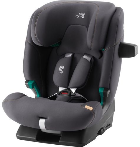 כסא בטיחות ובוסטר ADVANSAFIX PRO i-Size עם מצבי שכיבה ישיבה והגנת צד מורחבת - אפור