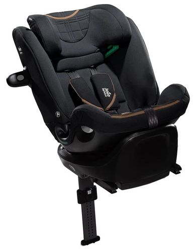 כסא בטיחות מסתובב משולב בוסטר i-Spin XL עם הגנת ראש וצד ובד מנדף - שחור Eclipse