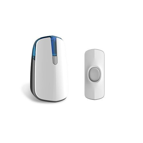 פעמון אלחוטי סוללות למטפלים עם תאורה 3025 פעמון דלת סוללות אלחוטי 150 מטר טווח קליטה X-582P לחצן מצוקה קריאה למבוגרים