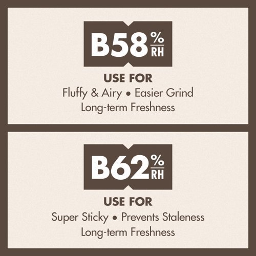 שקית לחות גדולה Boveda 58%