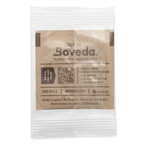 שקית לחות קטנה 4 גרם Boveda - לצמחי מרפא