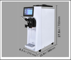 מכונת גלידה אמריקאית BQL-9200ST – איכות מקצועית לבית ולעסק