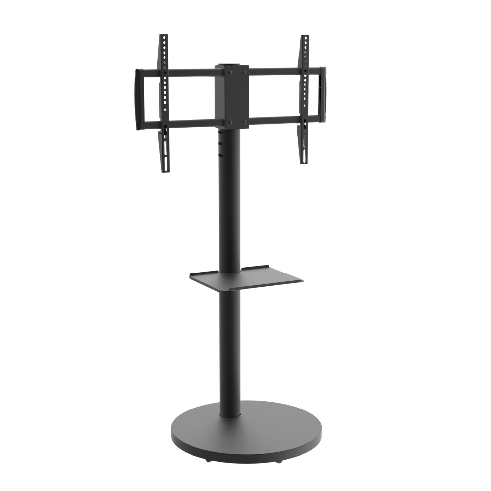 מעמד נייד מעוצב עם גלגלים למסכים עד 75" דגם AL-85