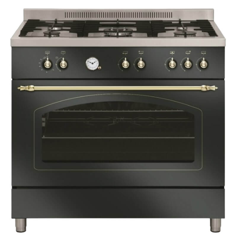 תנור משולב רחב לקאזה דגם LC9060RB שחור כפרי