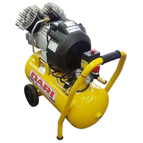 קומפרסור אוויר DARI SUPERTIGER 4020V עם מיכל 25 ליטר, 2 ראשי V, מנוע 3 כ