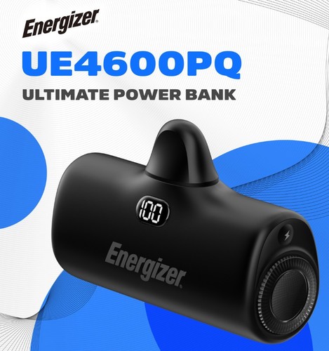 מטען נייד זעיר 4600MA UE4600PQ Energizer