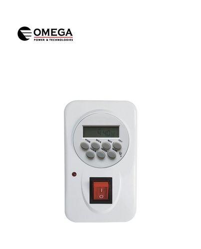 שעון דיגיטלי אנכית על הטיח עה