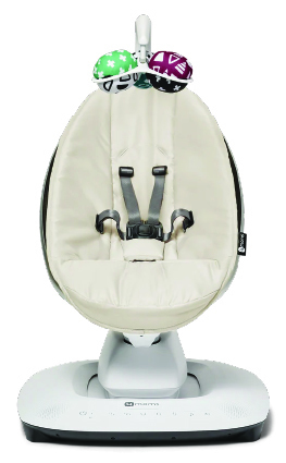 ממרו mamaroo מפוארת צבע אפור - דגם 5.0 נדנדה לתינוק בטכנולוגיה מתקדמת, אפשרות חיבור לבלוטוס, עם 5 תנועות נדנוד יחודיות.