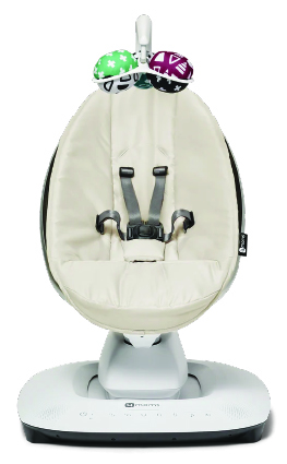 ממרו mamaroo מפוארת צבע אפור - דגם 5.0 נדנדה לתינוק בטכנולוגיה מתקדמת, אפשרות חיבור לבלוטוס, עם 5 תנועות נדנוד יחודיות.