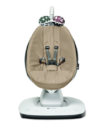 ממרו mamaroo מפוארת צבע ורוד עץ - דגם 5.0 נדנדה לתינוק בטכנולוגיה מתקדמת, אפשרות חיבור לבלוטוס, עם 5 תנועות נדנוד יחודיות.