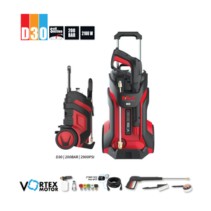 מכונת שטיפה בלחץ 200BAR B-Tech 2100W D30