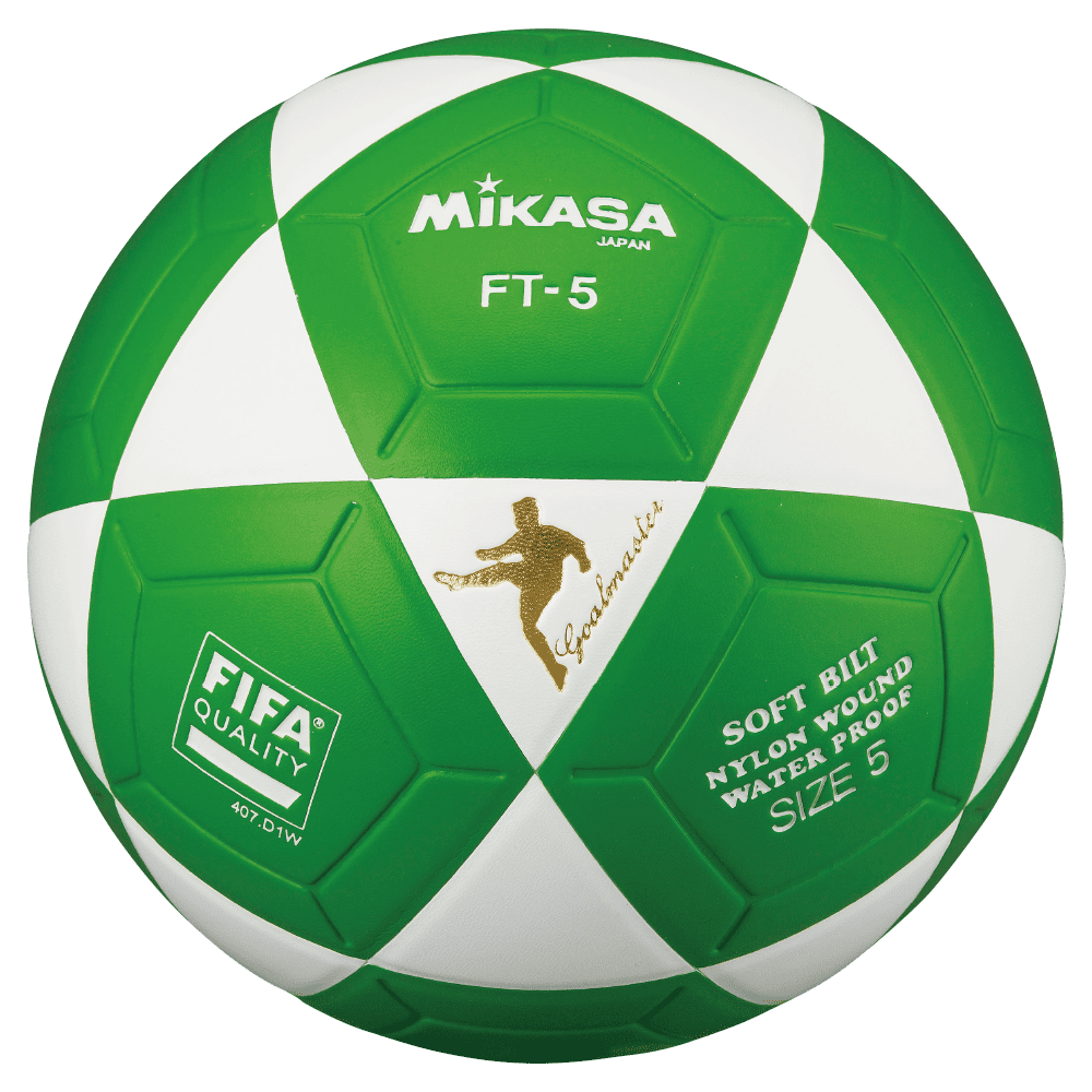 כדור קט רגל mikasa (ירוק לבן)