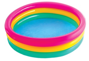 בריכה 3 טבעות צבעוני 150
