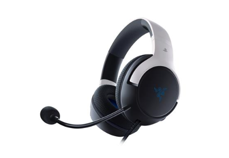 אוזניות גיימינג Kaira X PS5/4 שחור/לבן